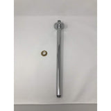 Chrome 16" Ceiling Mount Shower Arm with 1/2" NPT Thread - Cascada Showers