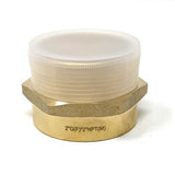 G Thread (Metric BSPP) Female to NPT Thread Male Pipe Fitting Adapter - Lead-Free (2" x 2") - Cascada Showers