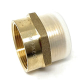 G Thread (Metric BSPP) Male to NPT Female Adapter - Lead-Free (1 1/2" x 1 1/2") - Cascada Showers