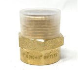 G Thread (Metric BSPP) Male to NPT Female Adapter - Lead-Free (1" x 1") - Cascada Showers