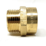 G Thread (Metric BSPP) Male to NPT Female Adapter - Lead-Free (1" x 1") - Cascada Showers