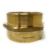 G Thread (Metric BSPP) Male to NPT Female Adapter - Lead-Free (3" x 3") - Cascada Showers