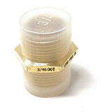 G Thread (Metric BSPP) Male to NPT Male Lead-Free Adapter (3/4" x 3/4") - Cascada Showers