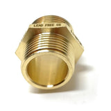 G Thread (Metric BSPP) Male to NPT Male Lead-Free Adapter (3/4" x 3/4") - Cascada Showers