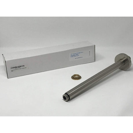 Stainless Steel 10" Ceiling Mount Shower Arm 1/2" NPT Thread - Cascada Showers