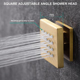 Volterra 10" Thermostatic Digital Shower System by Cascada Showers - Cascada Showers